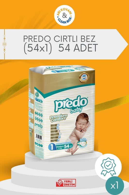 Premium Comfort Bebek Bezi 1 Numara (2-5kg) Newborn 54 Adet - arikovanistore