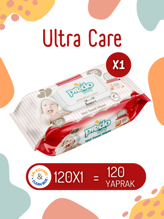 Ultra Soft Islak Havlu Mendil (120 Yaprak) - arikovanistore