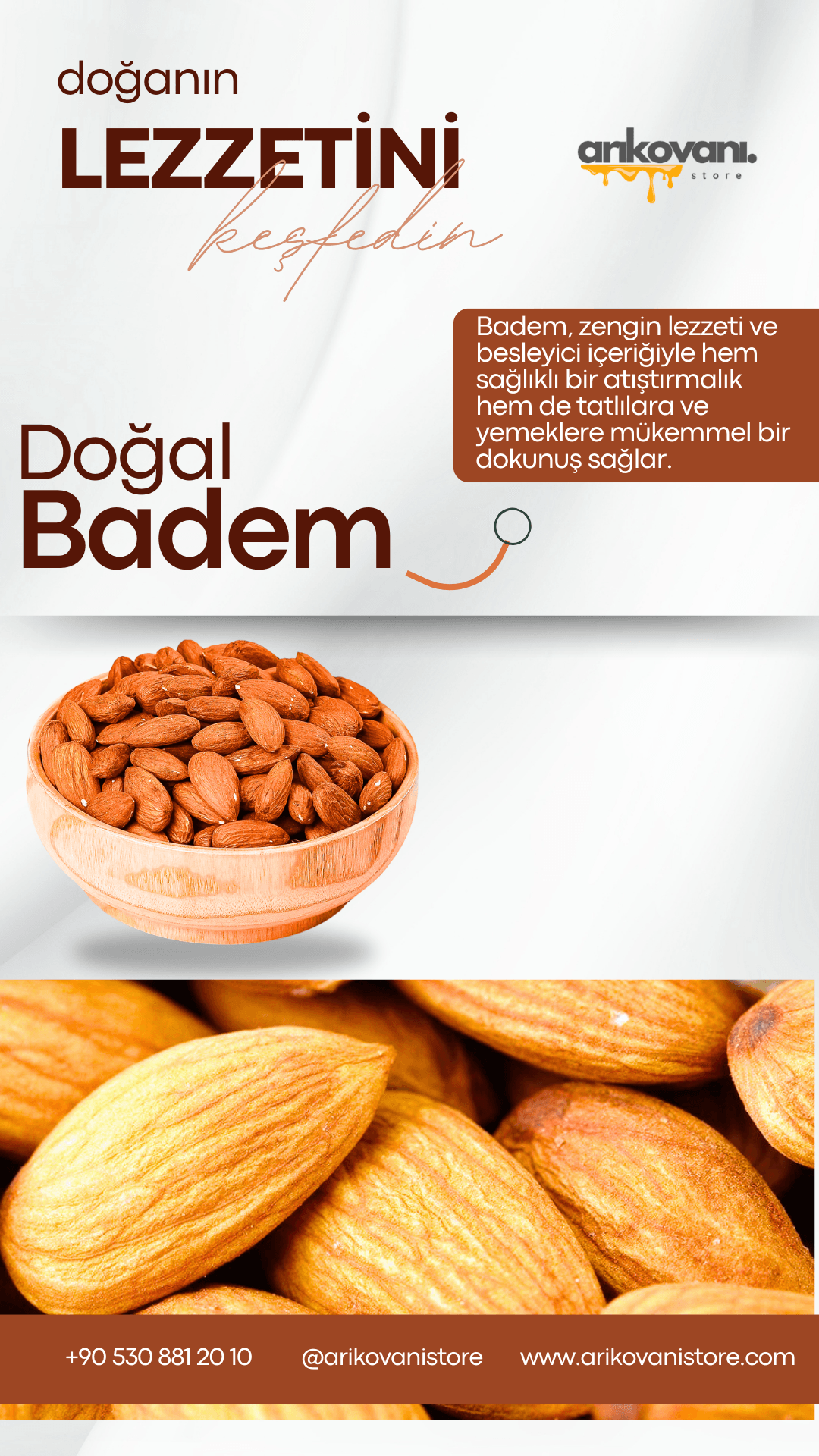 Doğal Badem - arikovanistore