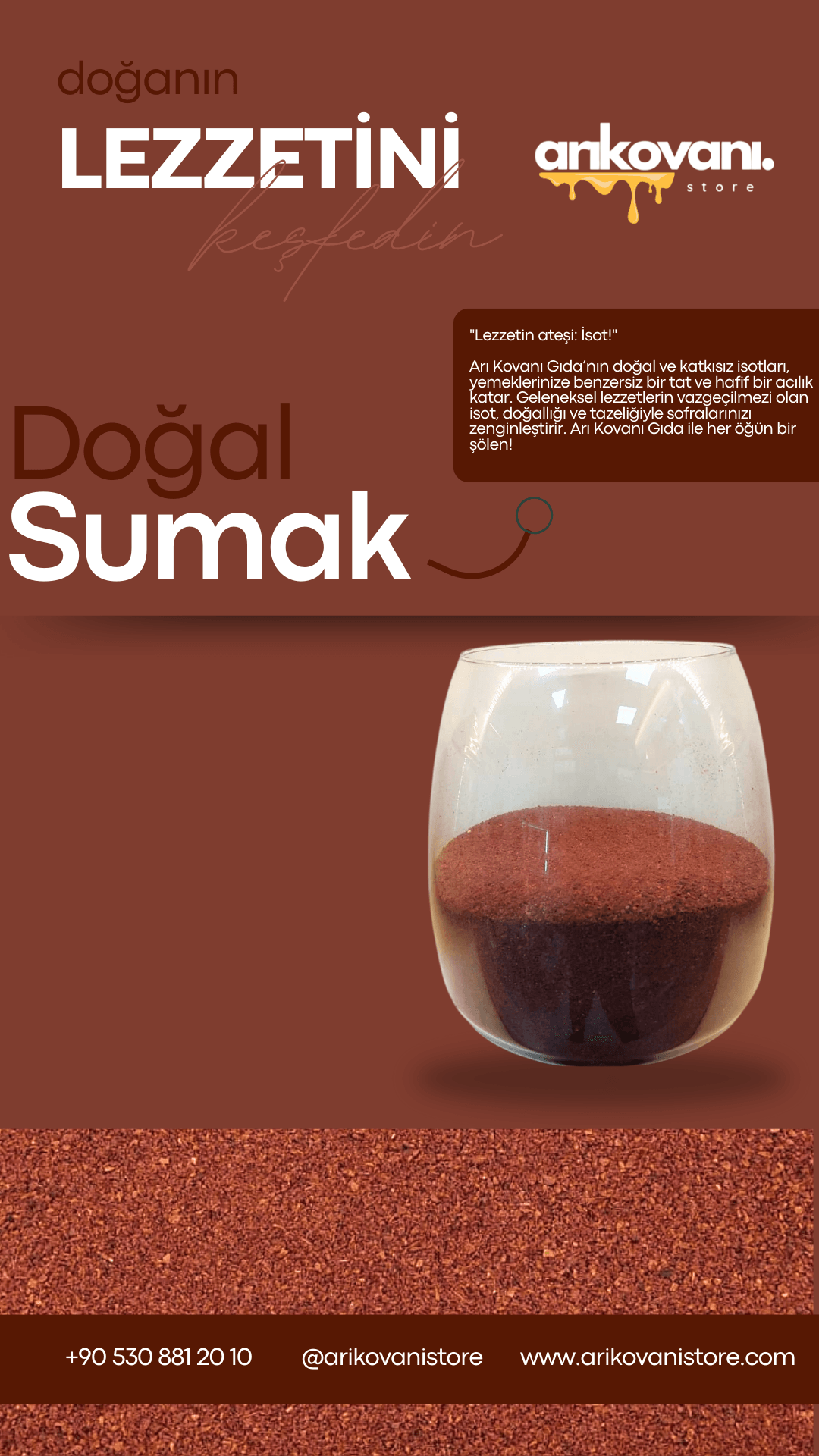 Doğal Sumak - arikovanistore