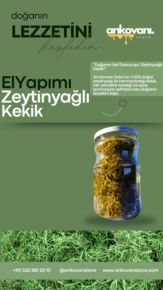 Zeytinyağlı Kekik (800gr) - arikovanistore